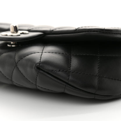 Chanel Calfskin Quilted CC Uniform Flap Belt Bag Black 9 of 10