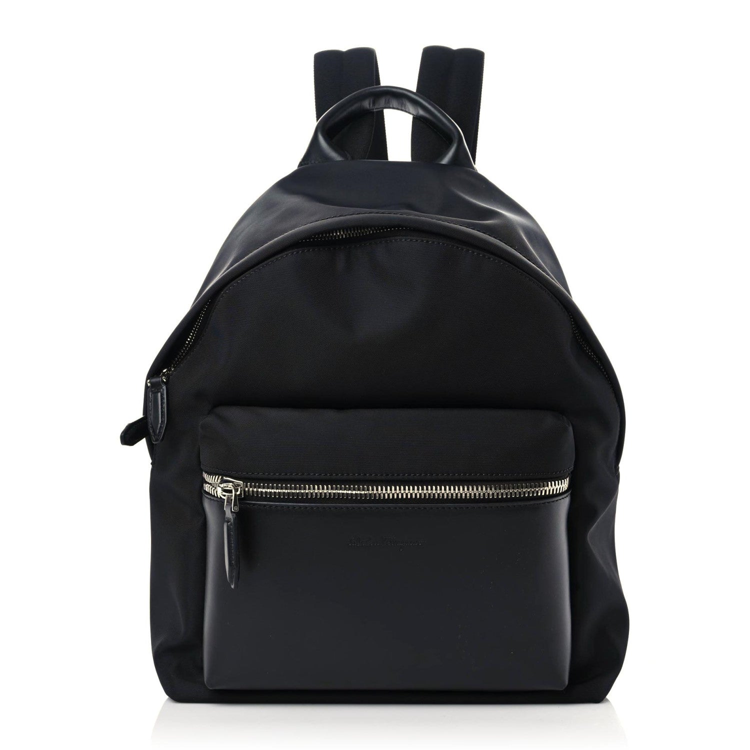 Salvatore Ferragamo Calfskin Backpack Black 1 of 13