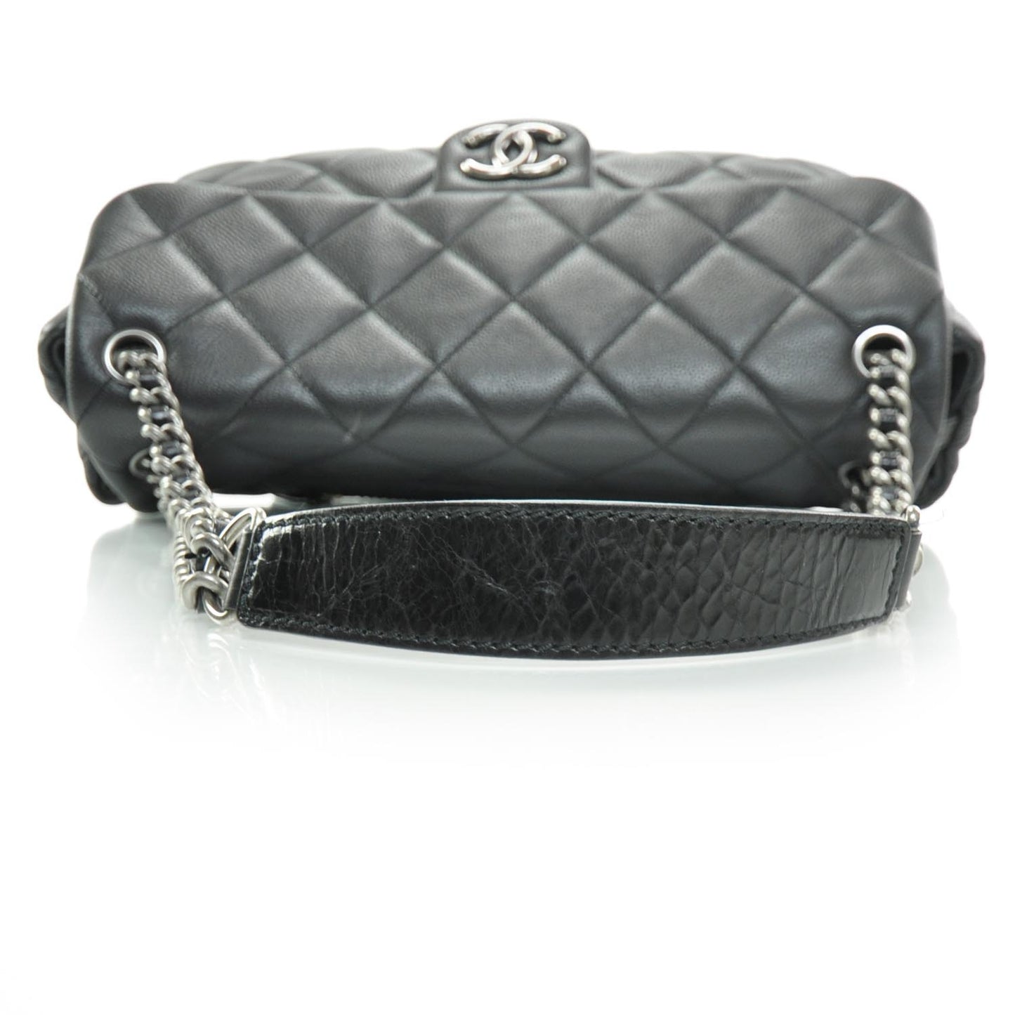 Caviar Quilted Flap Bag Black