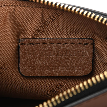 Burberry Haymarket Check Zip Pouch Tan 6 of 7