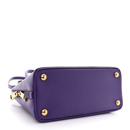 Prada Saffiano Lux Small Promenade Tote Bluette Viola 4 of 12