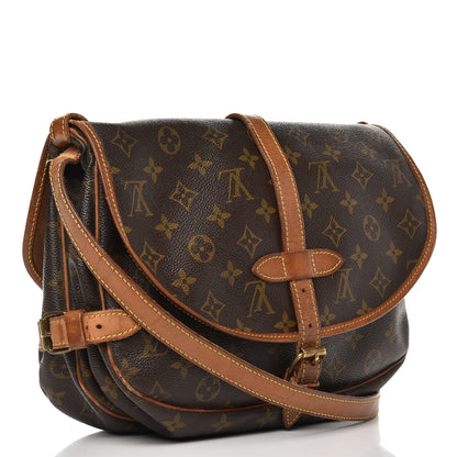 Louis Vuitton Monogram Saumur 30 4 of 23