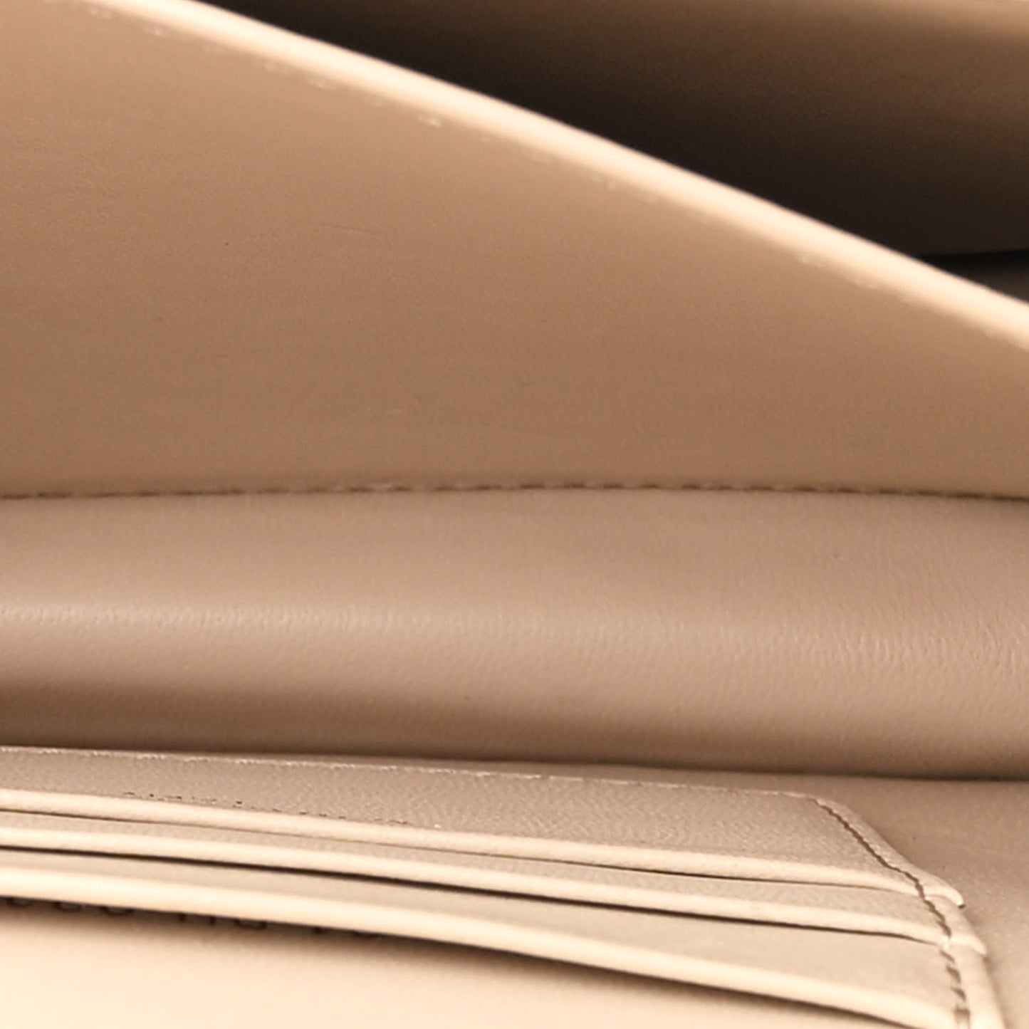 Lambskin Macrocannage Mini Miss Caro Bag Caramel Beige