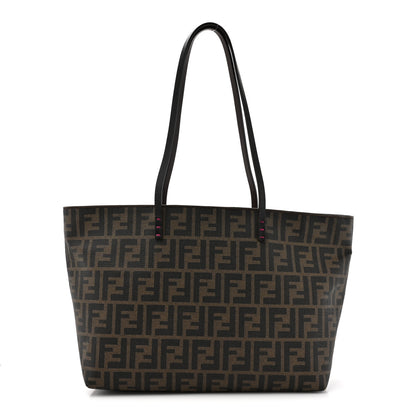 Fendi Zucca Spalmati Small Roll Tote Tobacco Fuxia 1 of 15