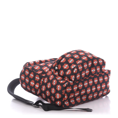 Celine Nylon Anneli Henriksson Telepathic Love Medium Backpack Multicolor 3 of 9