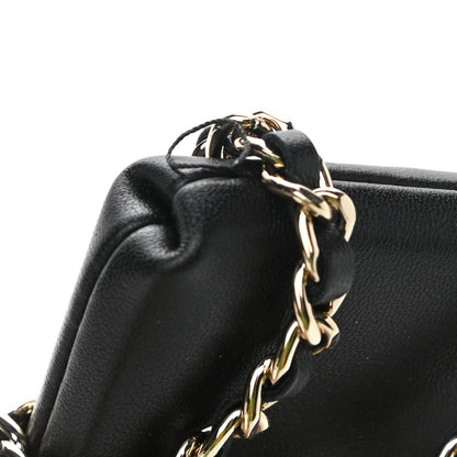 Chanel Lambskin Tech Me Out Clutch With Chain Black 12 of 13