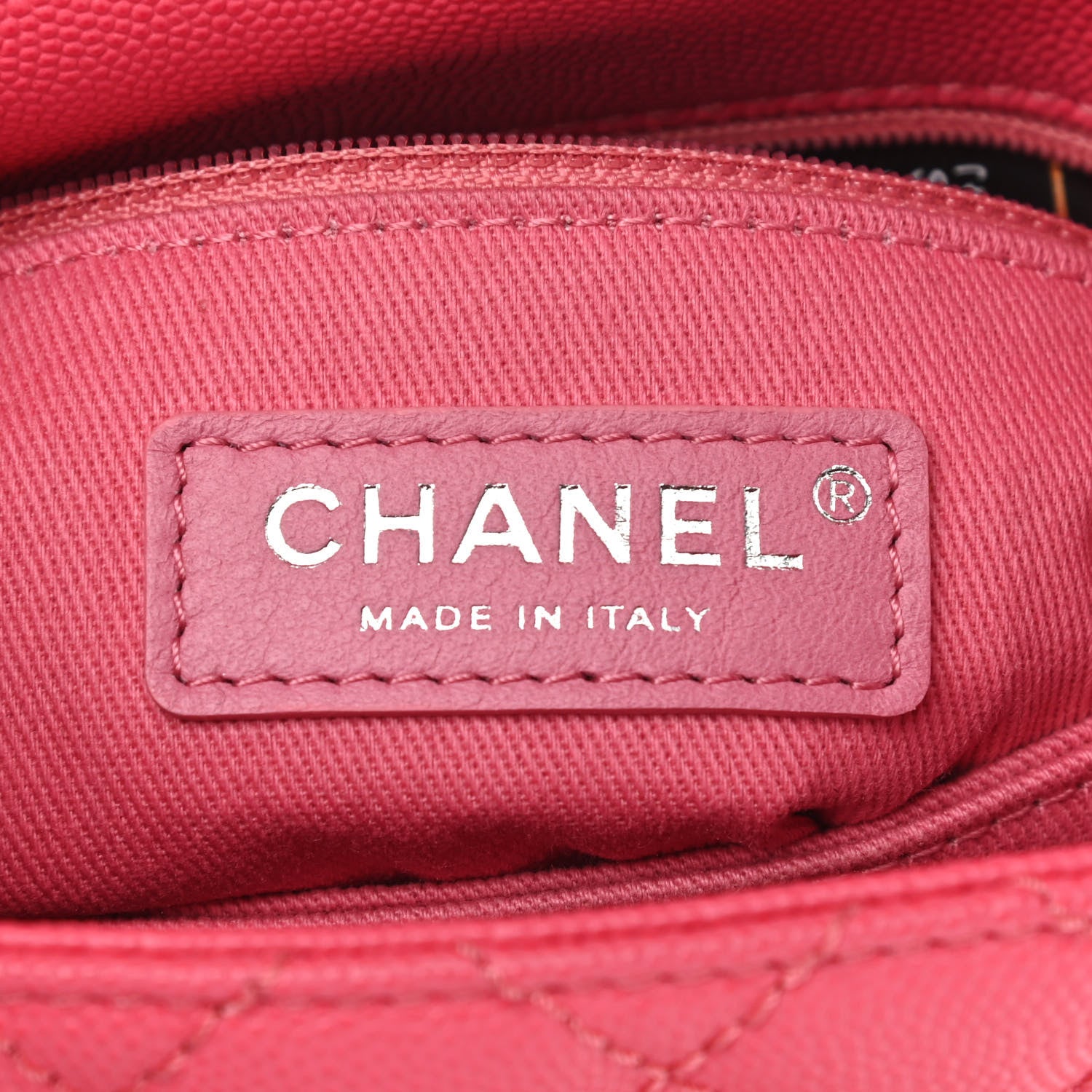 Chanel Caviar Quilted Incognito Extra Mini Coco Handle Flap Pink 6 of 9