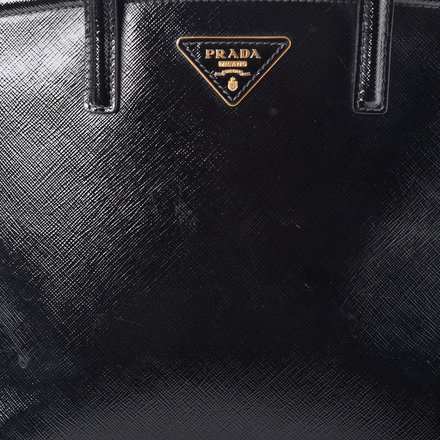 Saffiano Vernice Tote Black