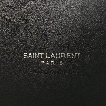 Saint Laurent Grained Calfskin Small Sac De Jour Black 7 of 9