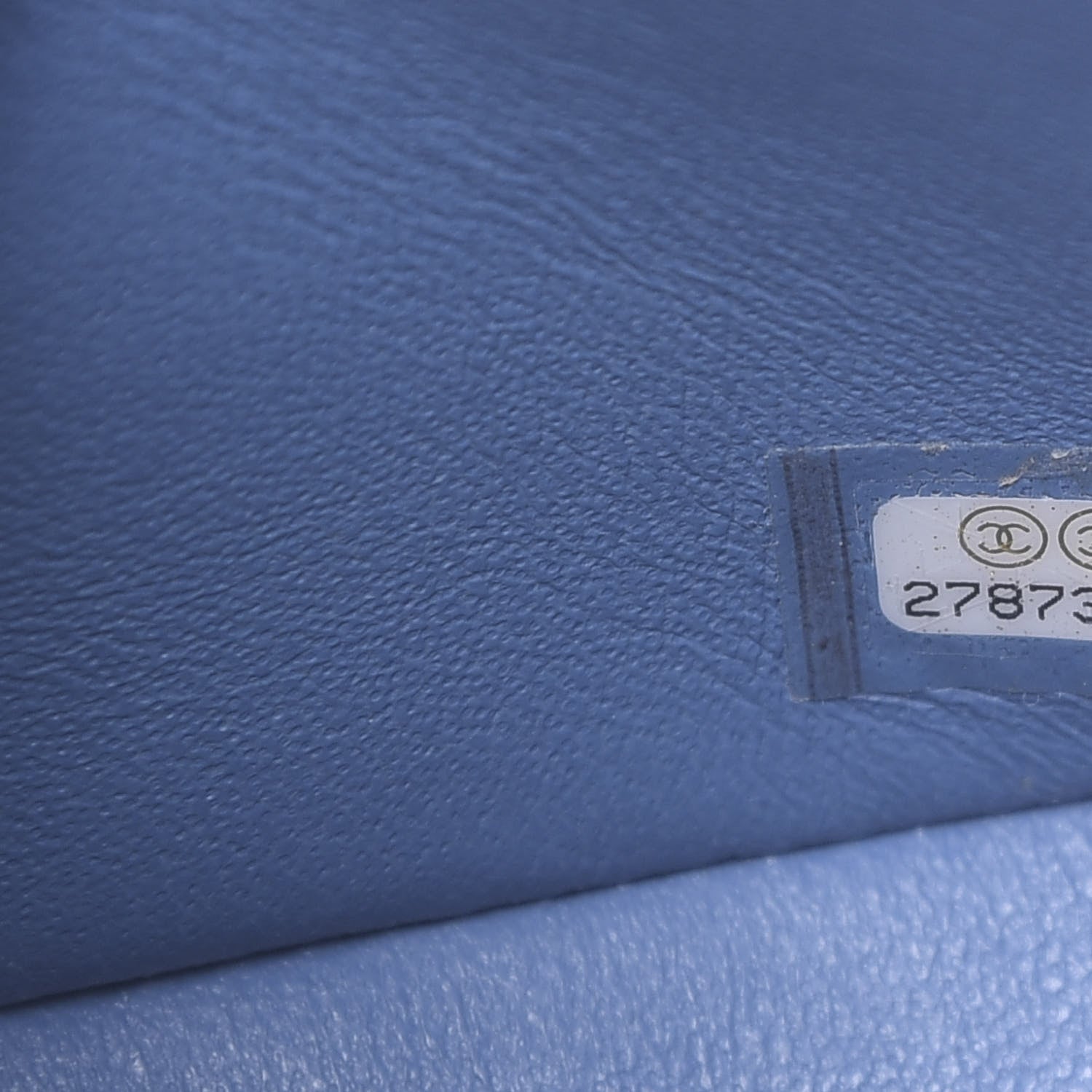 Chanel Lambskin Quilted Mini Square Flap Blue 7 of 11