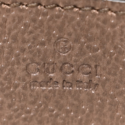 Gucci GG Supreme Monogram Textured Dollar Calfskin Mini Ophidia Chain Bag Beige Ebony 6 of 11