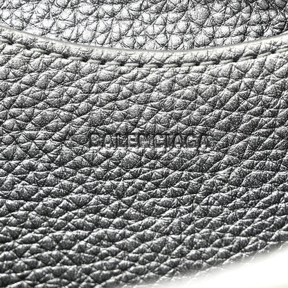 Balenciaga Metallic Grained Calfskin Neo Classic Silver Hardware Mini City Silver 6 of 13