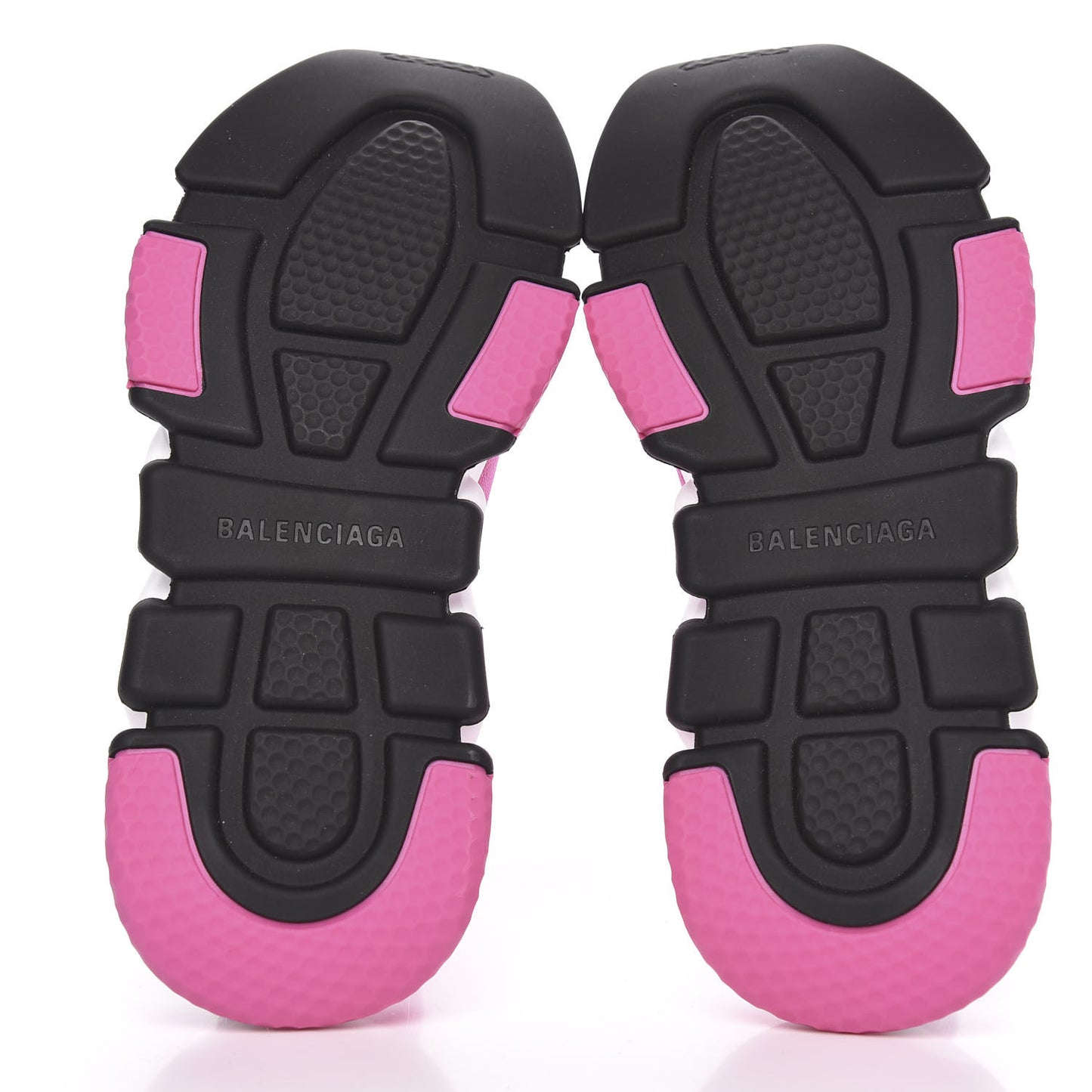 Neoprene Knit Tri-Color Sole Womens Speed Sneakers 38 Pink White Black