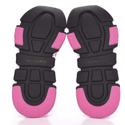 Balenciaga Neoprene Knit Tri-Color Sole Womens Speed Sneakers 38 Pink White Black 5 of 8