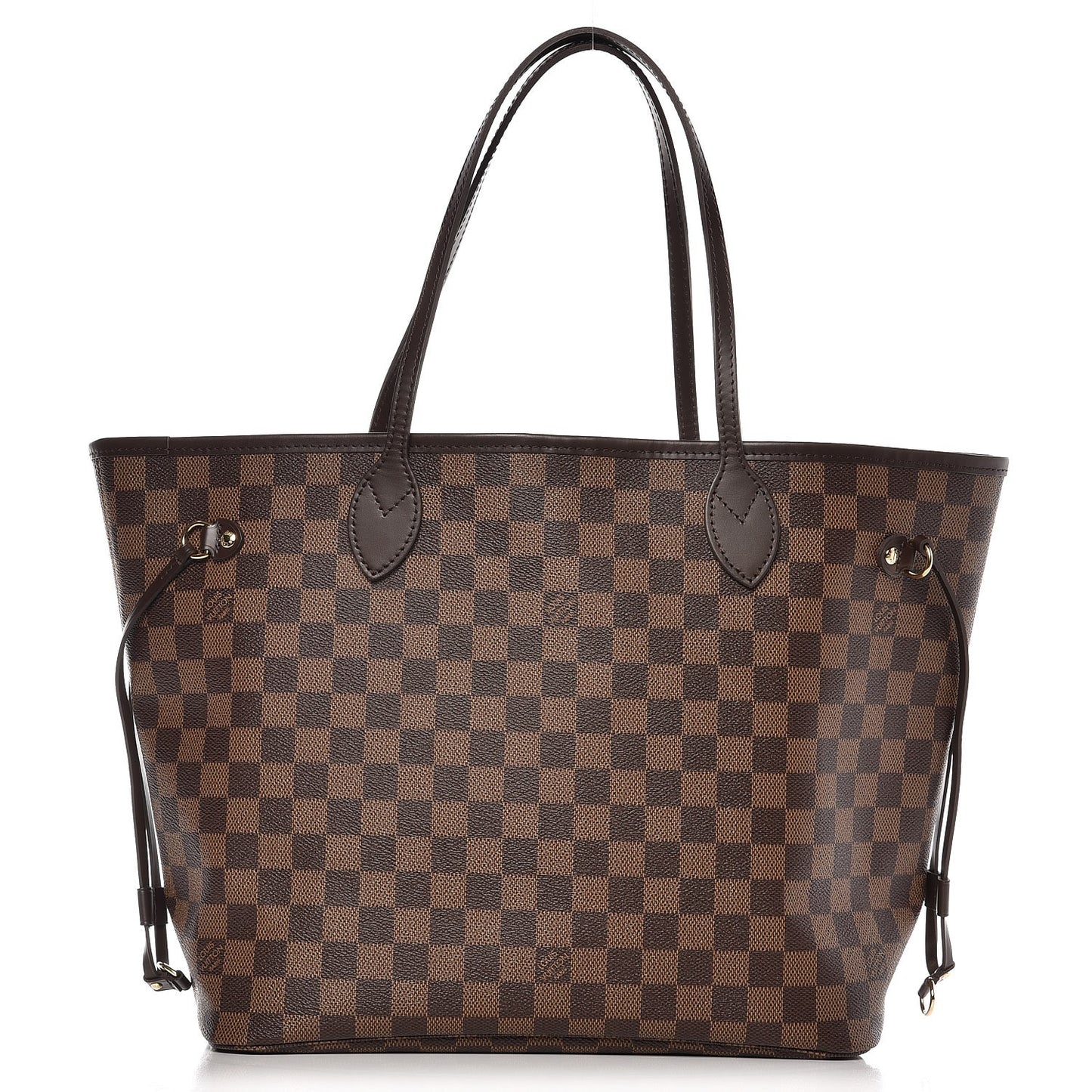 Damier Ebene Neo Neverfull MM Rose Ballerine