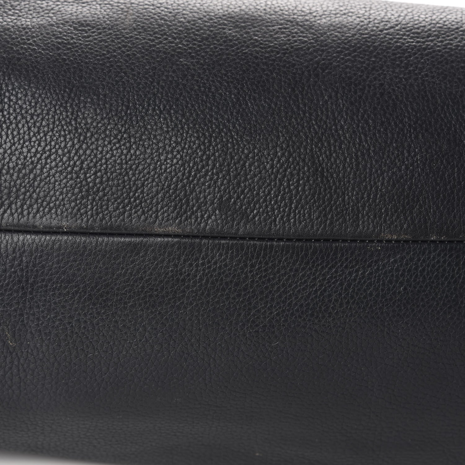 Lanvin Grained Calfskin New Easy Shopper Tote Navy Black 17 of 20