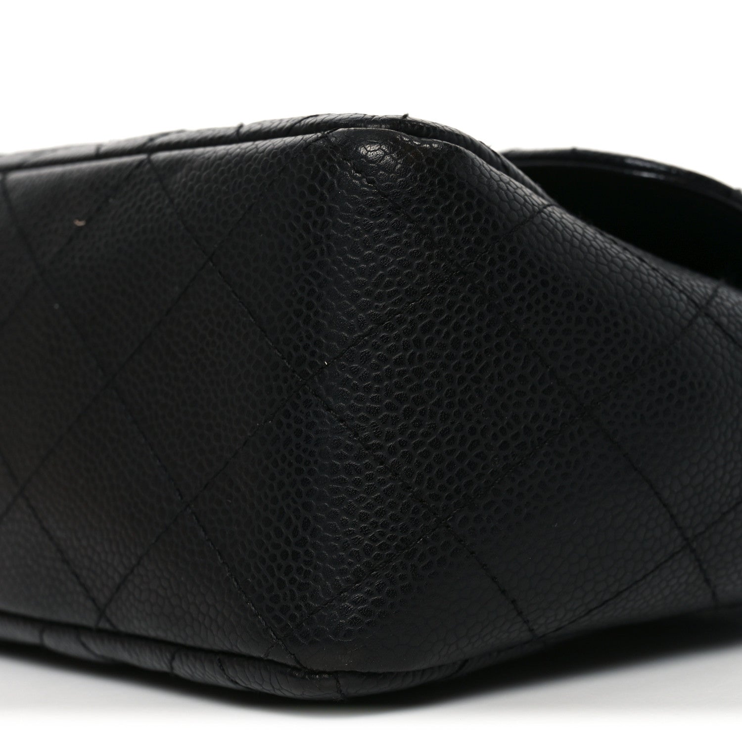 Chanel Caviar Quilted Jumbo Single Flap Black 10 of 10