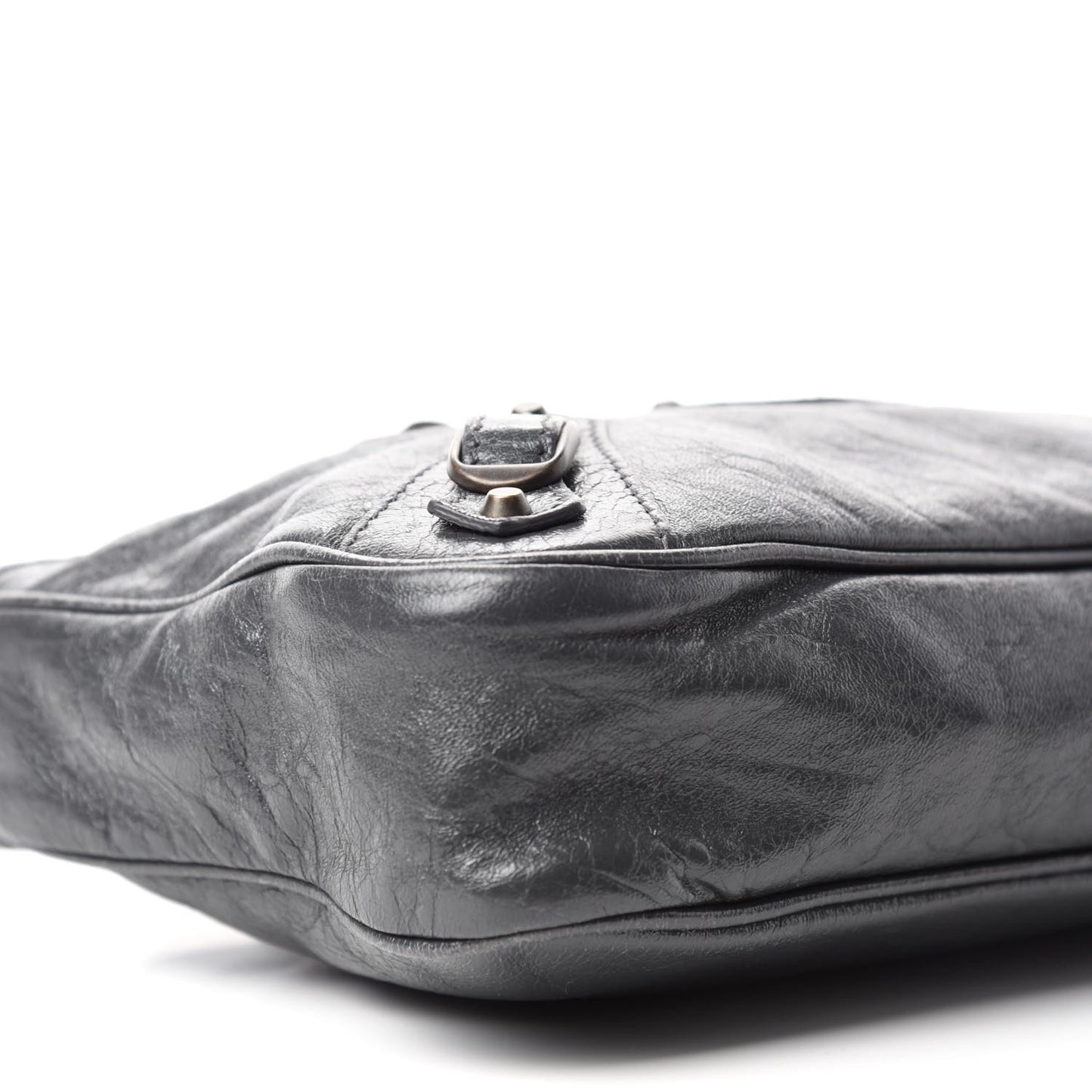 Agneau Classic Hardware Hip Gris Fossile