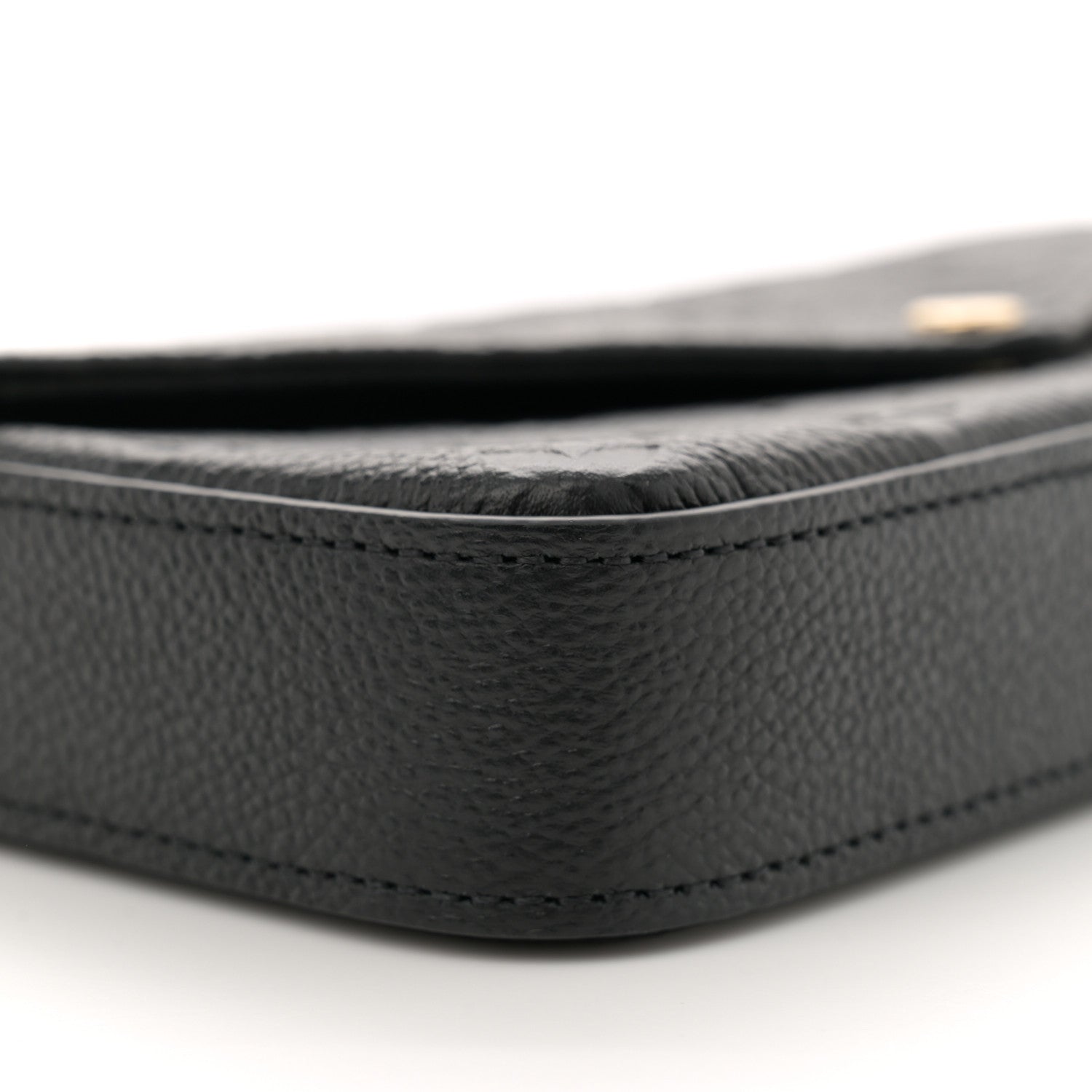 Louis Vuitton Empreinte Pochette Felicie Chain Wallet Black 9 of 11