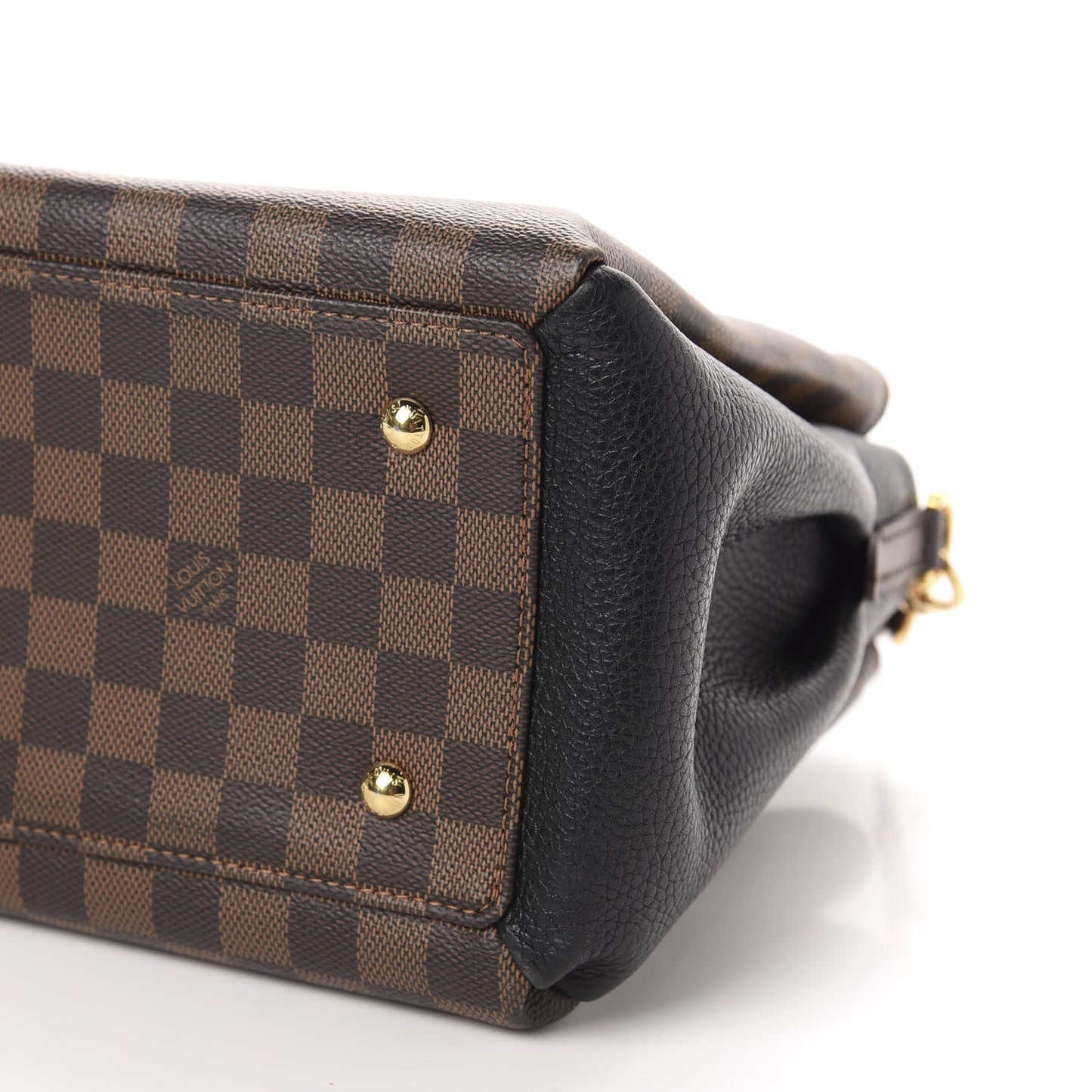 Cuir Taurillon Damier Ebene Normandy Black