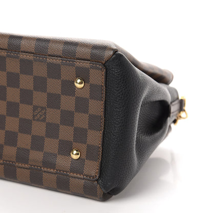 Louis Vuitton Cuir Taurillon Damier Ebene Normandy Black 8 of 11