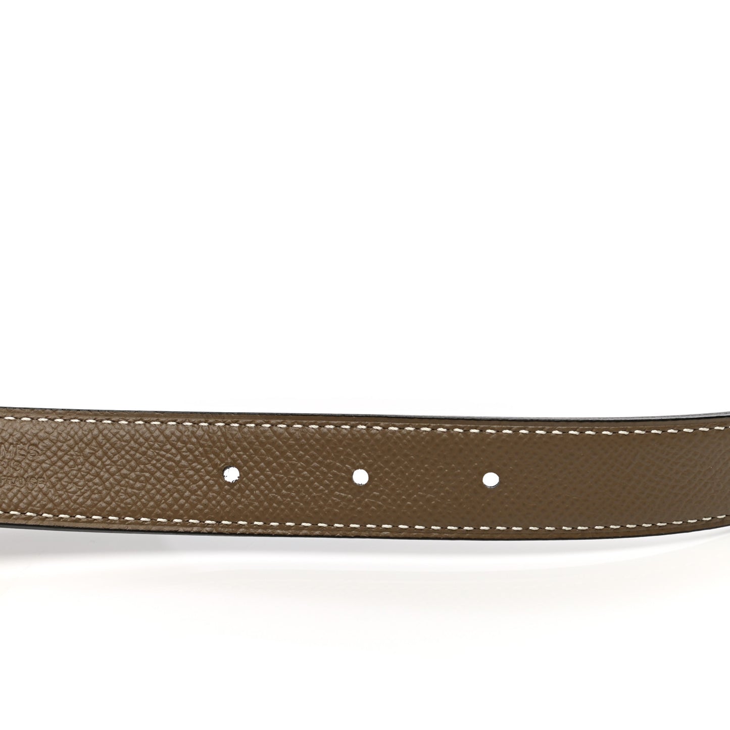 Epsom Swift 24mm Mini Constance Guilloche H Belt 80 Etoupe Black