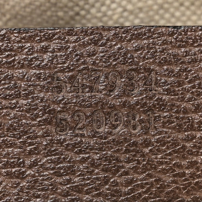 Gucci GG Supreme Monogram Web Medium Ophidia Messenger Bag Brown 7 of 9