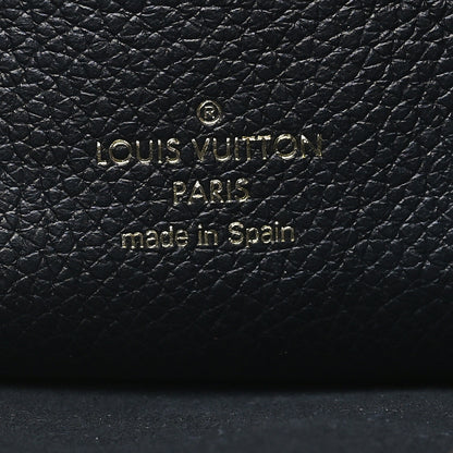 Louis Vuitton Empreinte Monogram Giant Double Zip Pochette Black Cream 7 of 9