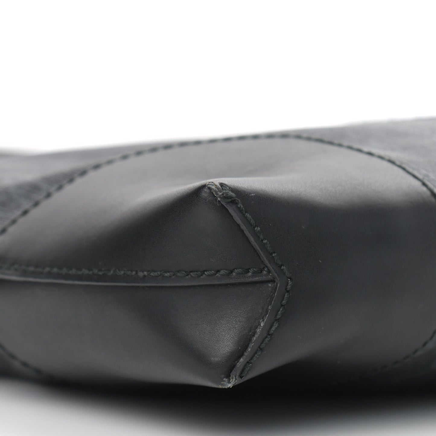 Soft GG Supreme Monogram Appia Calfskin Web East West Messenger Bag Black Grey