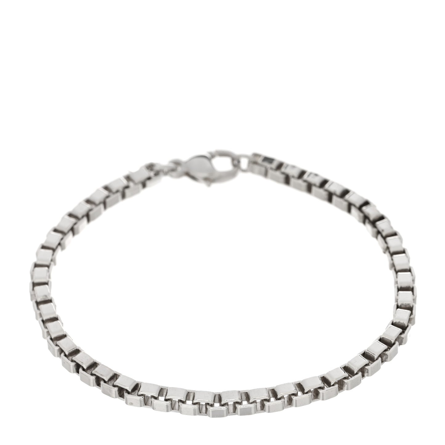 Sterling Silver 4mm Venetian Link Bracelet