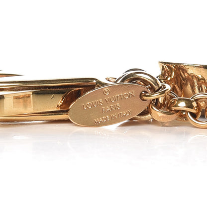Louis Vuitton Fleur De Monogram Bag Charm Dore 3 of 3