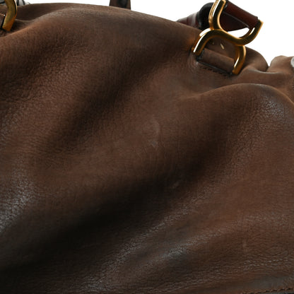 Chloe Nubuck Medium Marcie Satchel Dark Brown 12 of 18