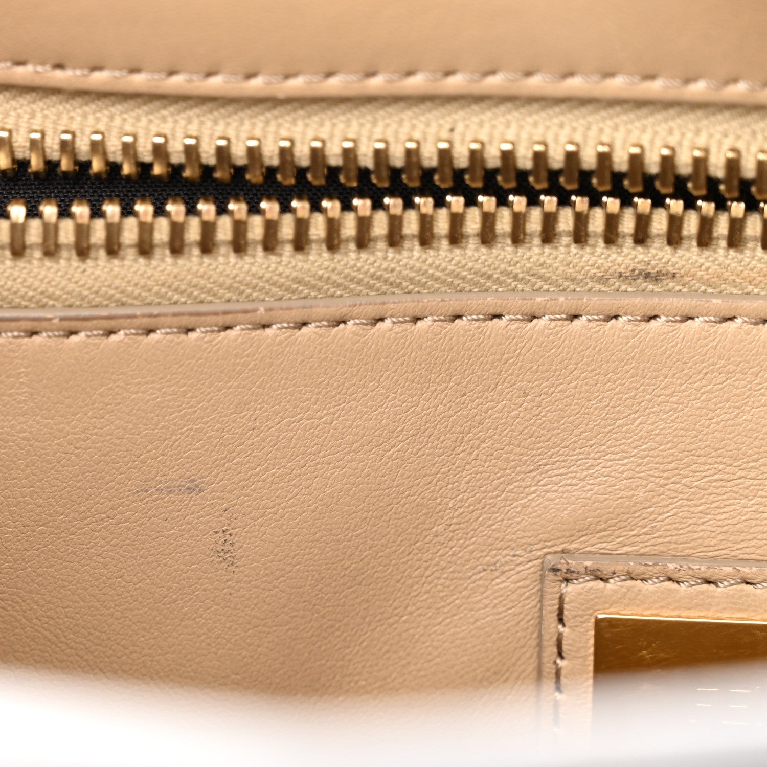 Fendi Vitello Seta Shiny Nappa Medium Peekaboo Iconic Satchel Ardesia Amido 12 of 13
