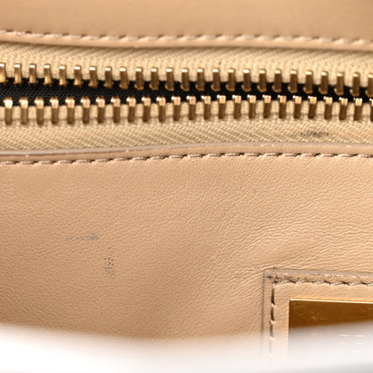 Fendi Vitello Seta Shiny Nappa Medium Peekaboo Iconic Satchel Ardesia Amido 12 of 13