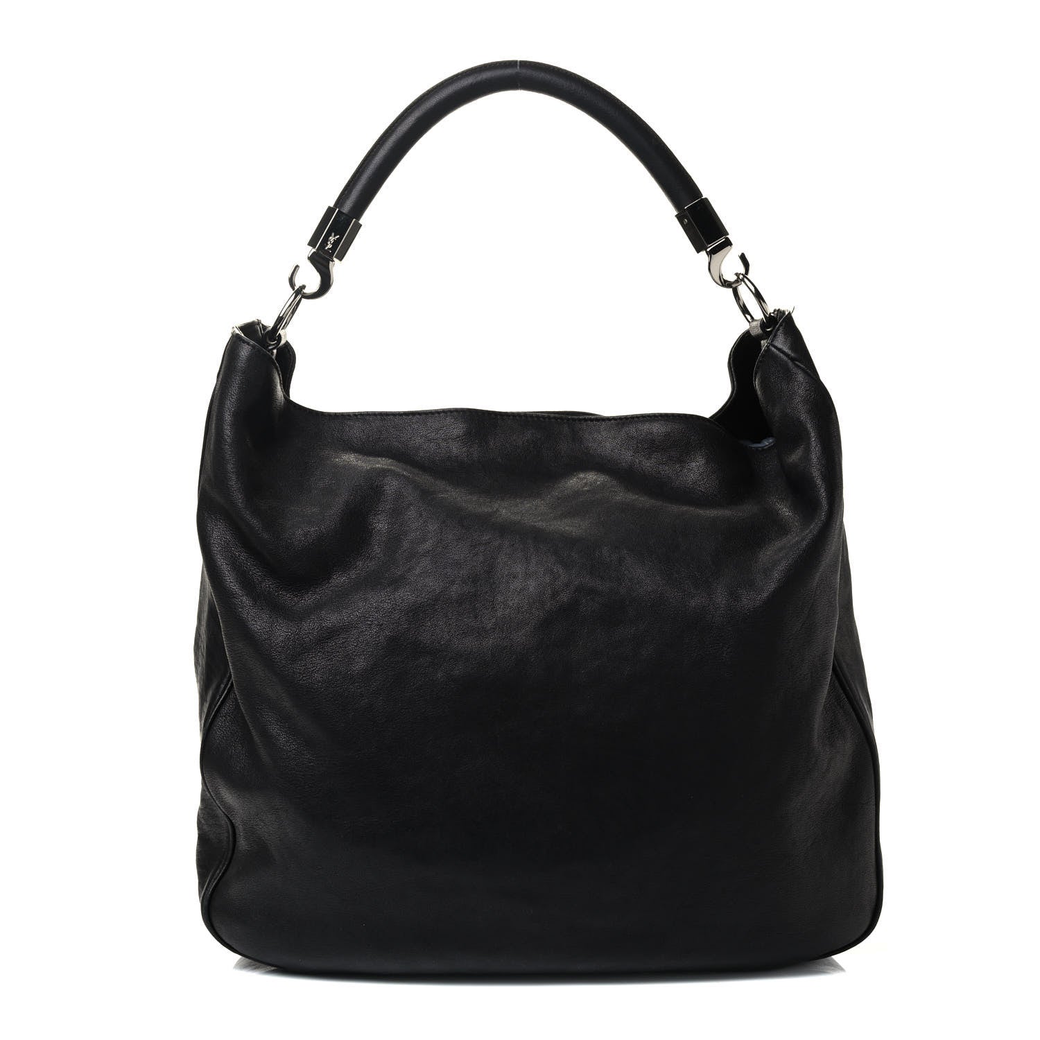 Saint Laurent Sheepskin Large Roady Hobo Black 2 of 8