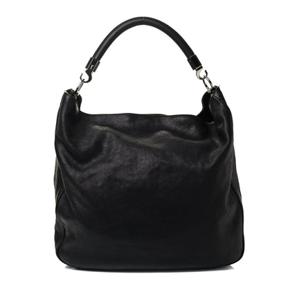 Saint Laurent Sheepskin Large Roady Hobo Black 2 of 8