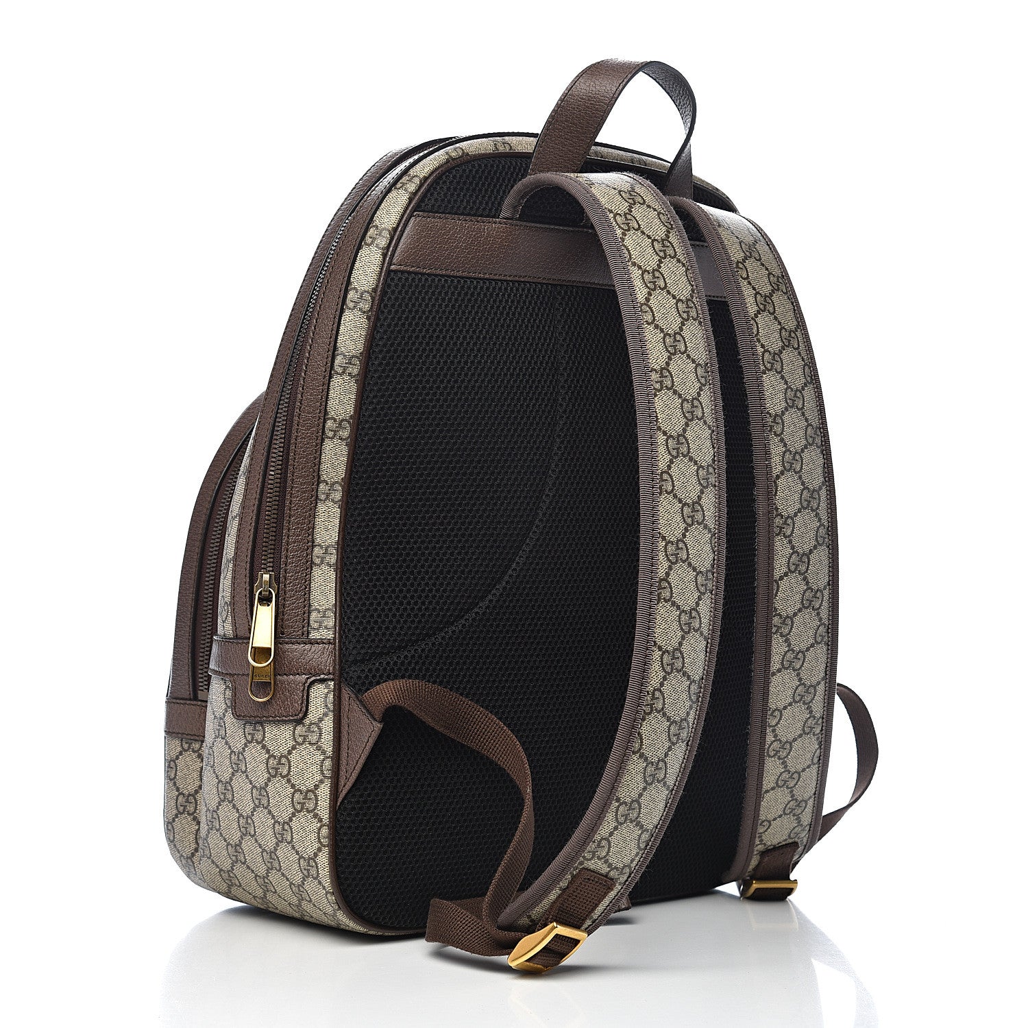 Gucci GG Supreme Monogram Medium Ophidia Day Backpack Brown 3 of 11