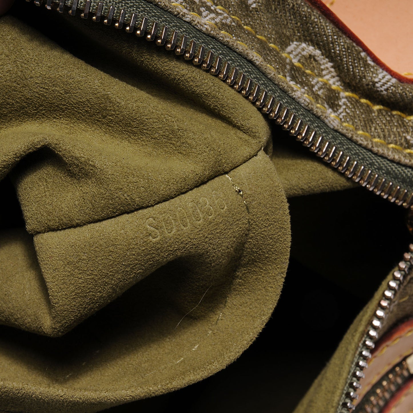 Monogram Denim Neo Speedy Lichen