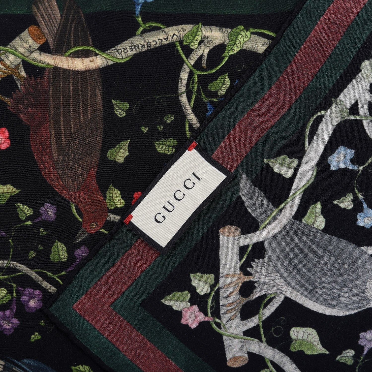 Gucci Silk Square Handkerchief 5 of 5