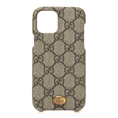 Gucci GG Supreme Monogram Ophidia iPhone 12/12 Pro Case 1 of 11