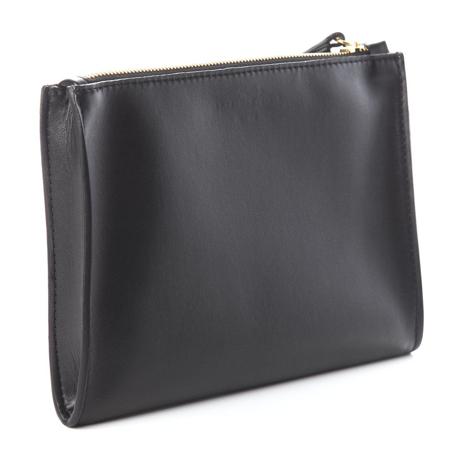 Alter Nappa Perforated Logo Pouch Black