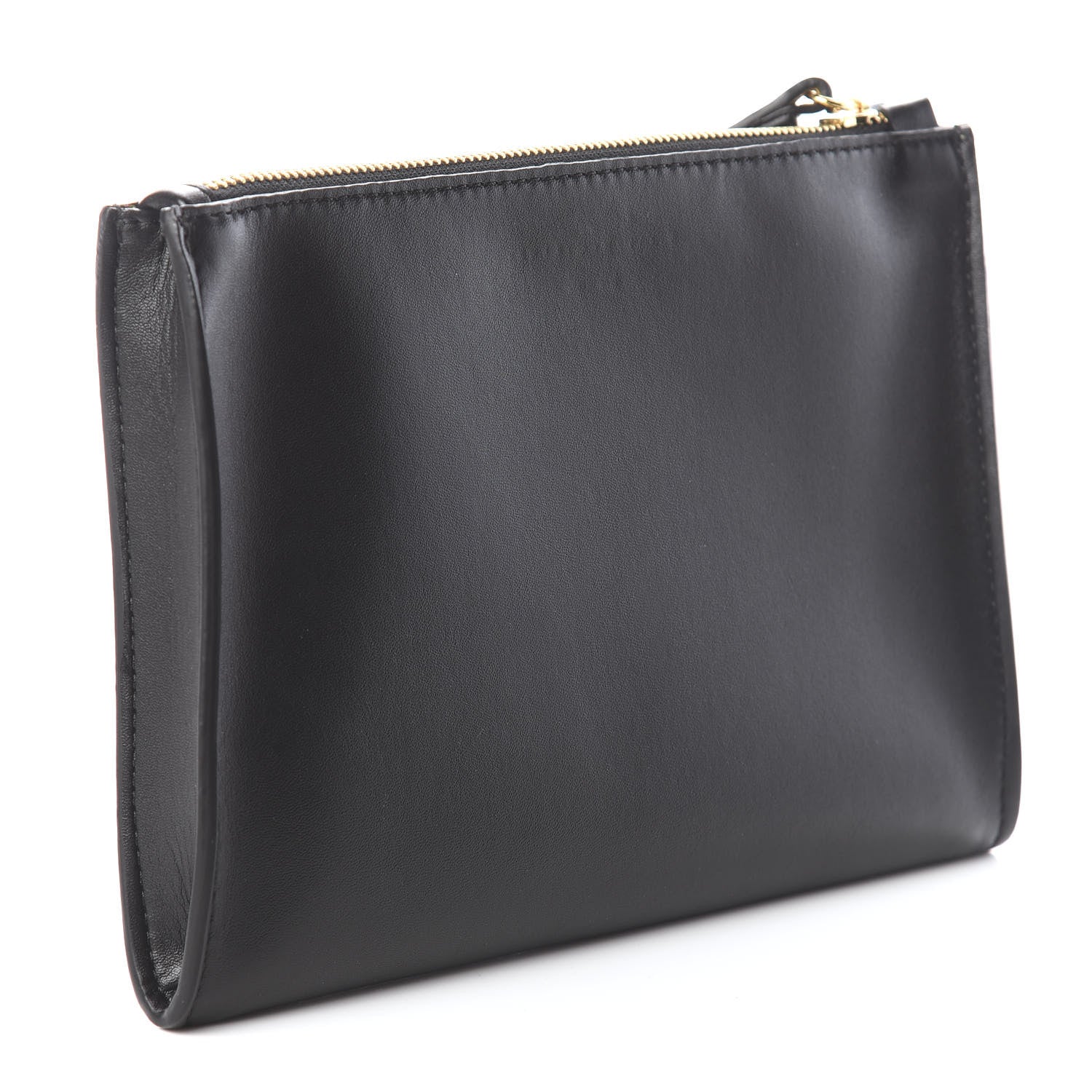 Stella McCartney Alter Nappa Perforated Logo Pouch Black 2 of 6