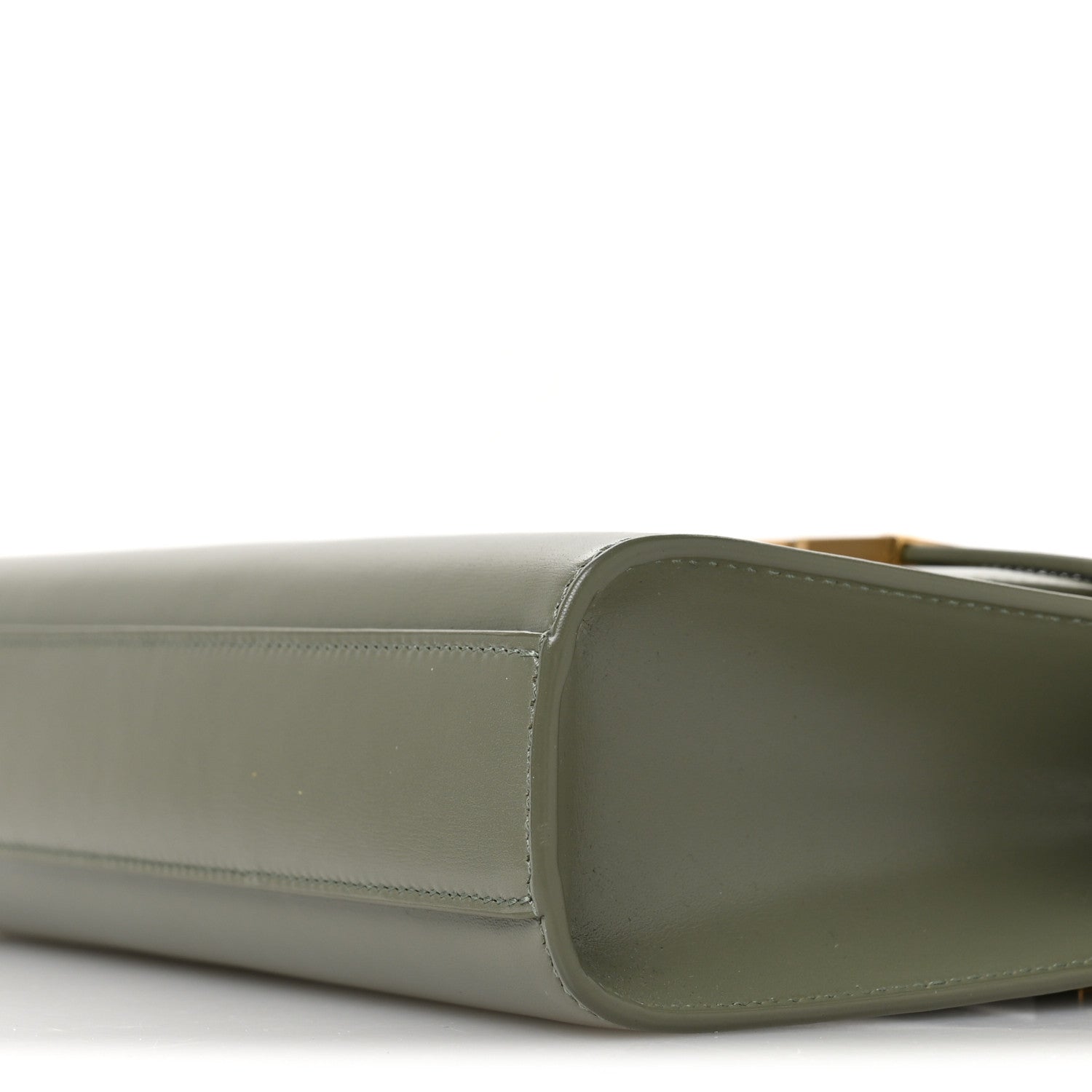 Saint Laurent Smooth Calfskin Small Manhattan Shoulder Bag Light Green 10 of 11