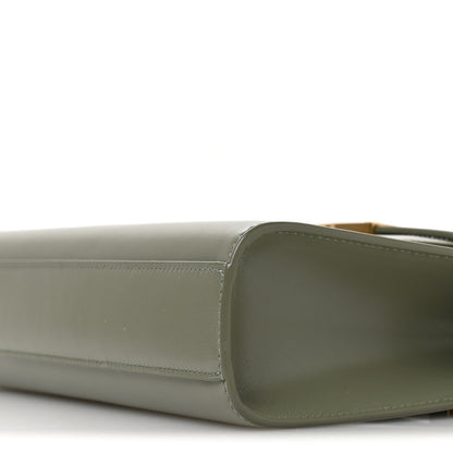 Saint Laurent Smooth Calfskin Small Manhattan Shoulder Bag Light Green 10 of 11
