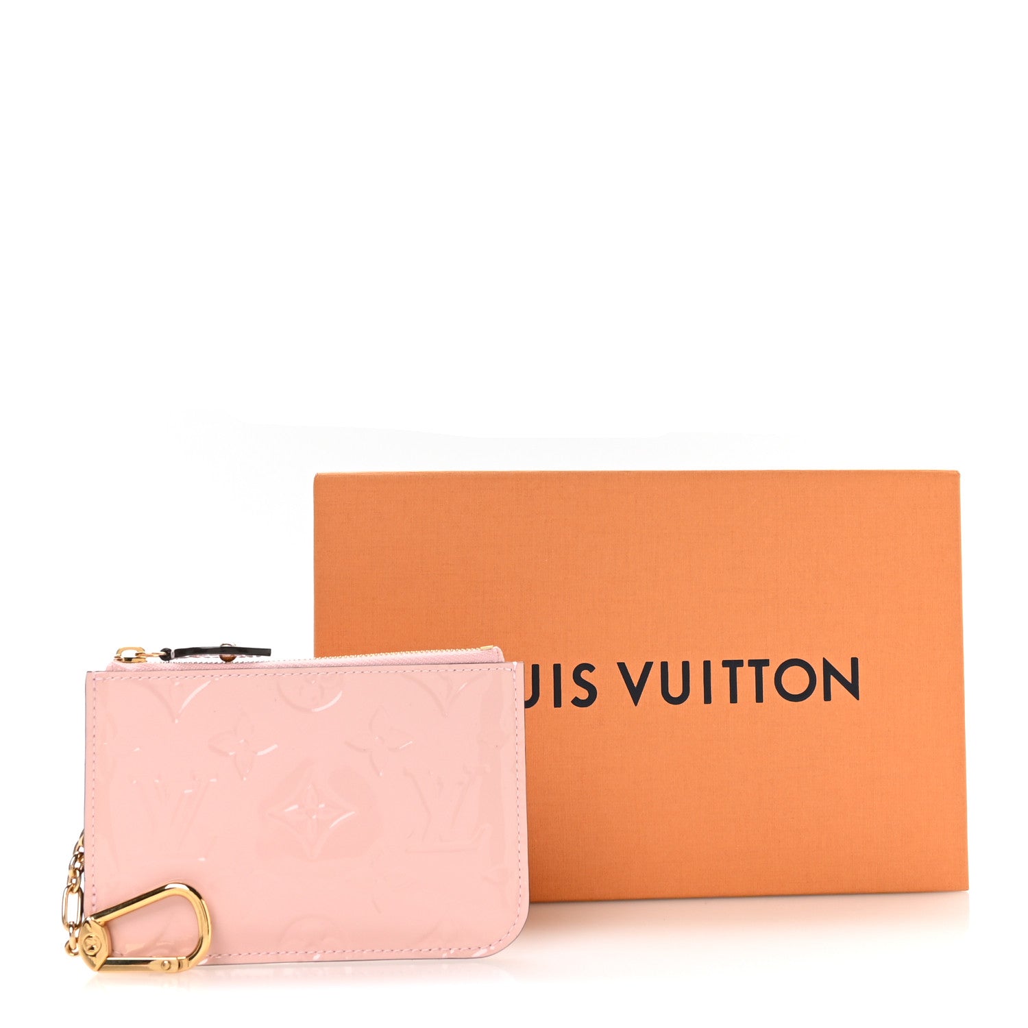 Louis Vuitton Vernis Key Pouch Rose Ballerine 1835200 – FASHIONPHILE
