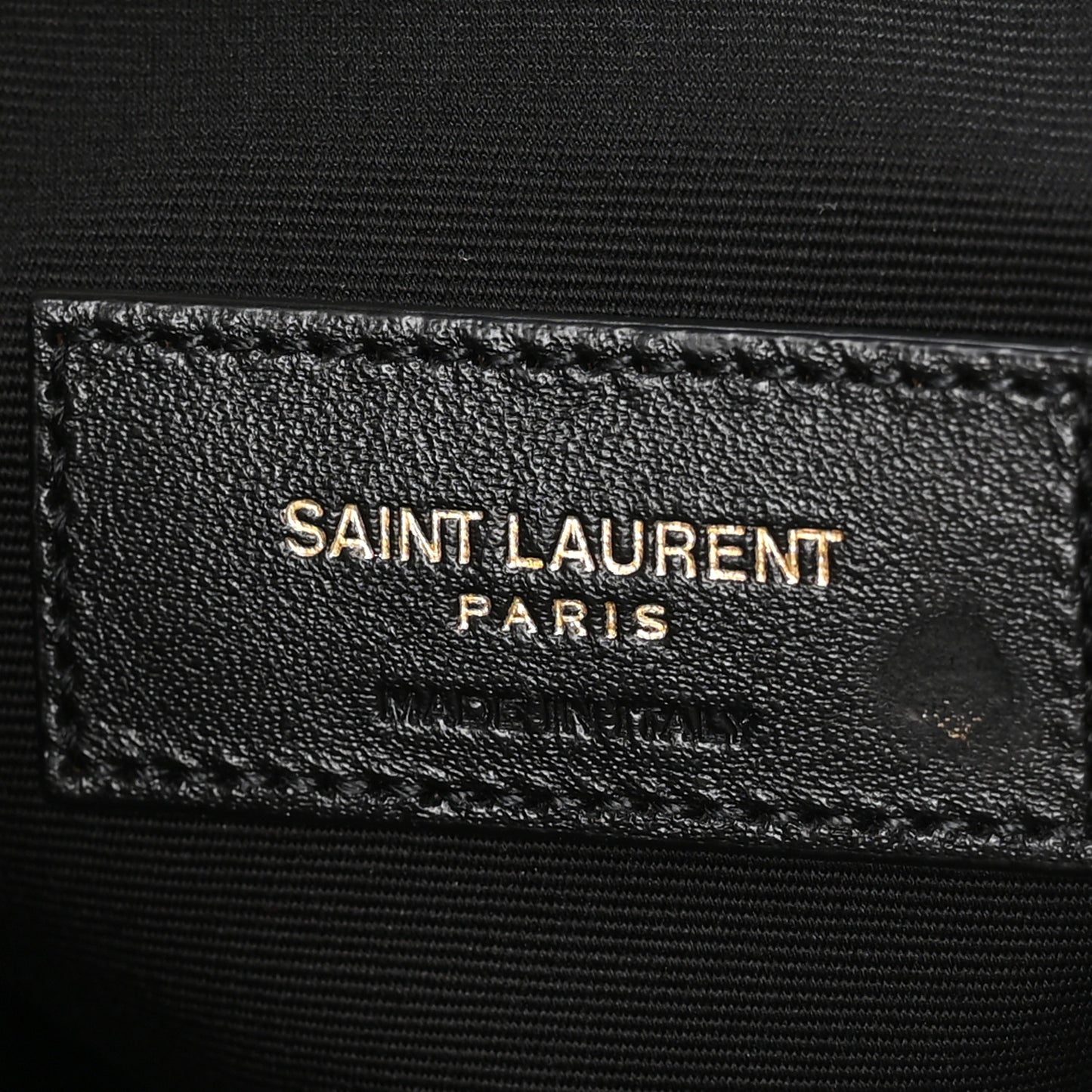 Lambskin Matelasse Monogram Large Jamie Pochon Blanc Vintage