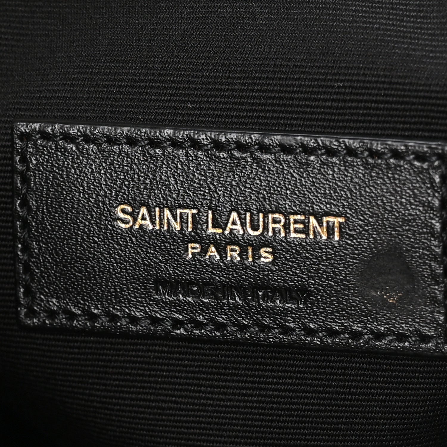 Saint Laurent Lambskin Matelasse Monogram Large Jamie Pochon Blanc Vintage 7 of 11