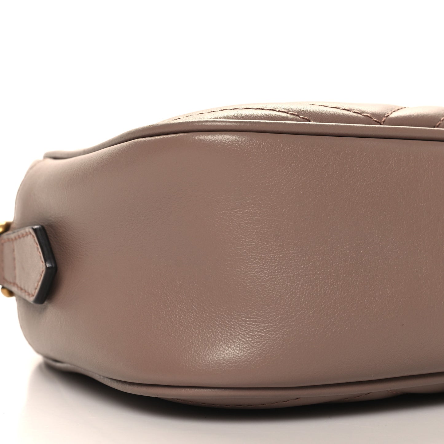 Calfskin Matelasse Small GG Marmont Chain Shoulder Bag Porcelain Rose