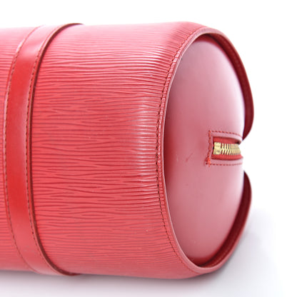 Louis Vuitton Epi Soufflot Castillan Red 9 of 27