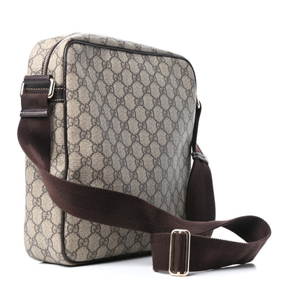 Gucci GG Plus Monogram Medium Messenger Bag Dark Brown 4 of 10